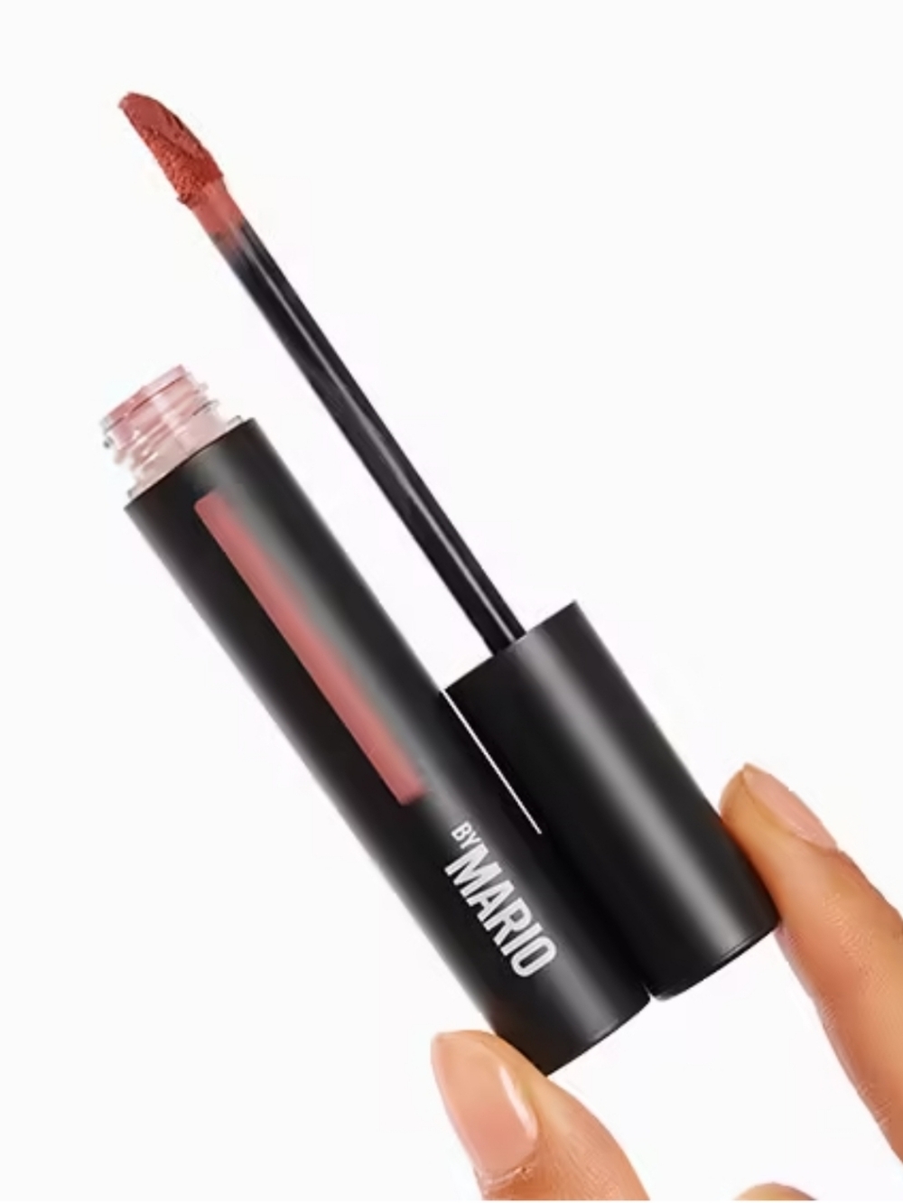 MAKEUP BY MARIO Ultra Suede® Cozy Lip Creme in Almost Bare- Light Brown Nude NIB